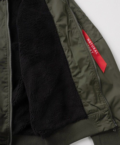 ma1 ma-1 「71」裏ボア MA-1 フライトジャケット/ジップブルゾン