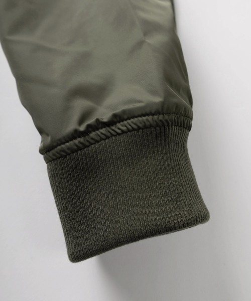 swagger オリーブ MA-1 フライトジャケット ボア裏地 MA-1ミリタリー