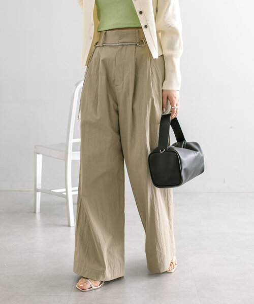 「mystic」 パンツ 1 ベージュ レディース_画像2