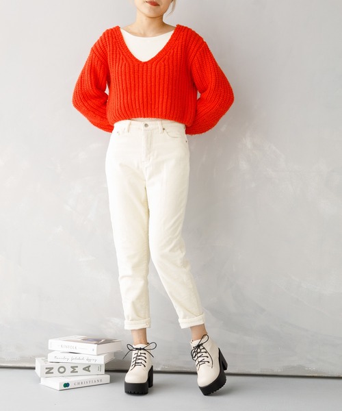 「attagirl」 ショートブーツ S アイボリー レディース_画像7