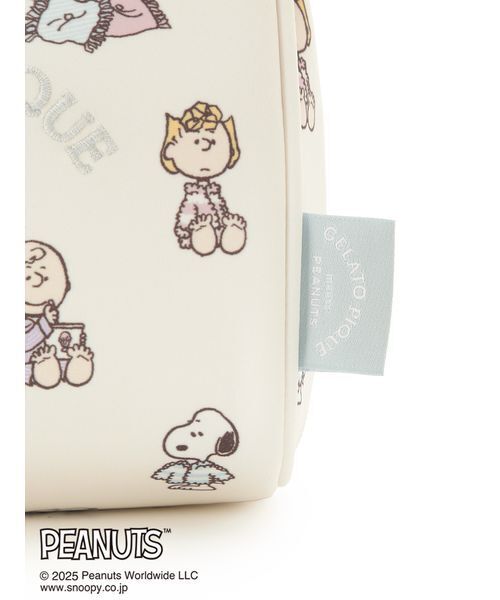 gelato pique（ジェラートピケ） ポーチ 「PEANUTS」オリジナルアート