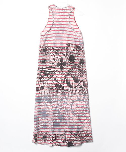 「Juana de Arco」 ノースリーブワンピース - レッド レディース_画像2