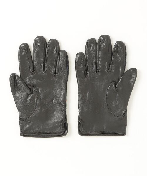 「HARRIS TWEED」 手袋 - グリーン レディース_画像2