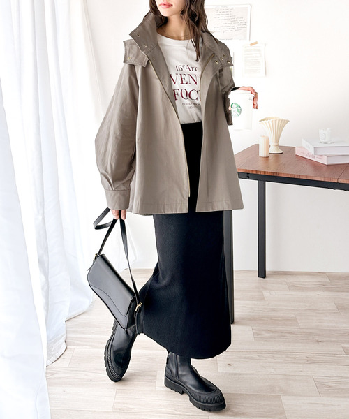 「classicalelf」 マウンテンパーカー MEDIUM アイボリー レディース_画像7