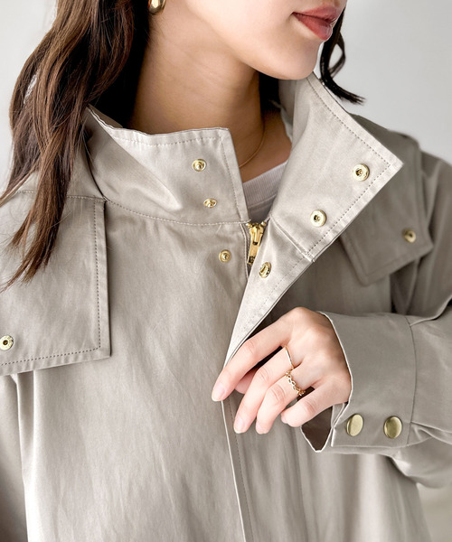 「classicalelf」 マウンテンパーカー MEDIUM アイボリー レディース_画像8