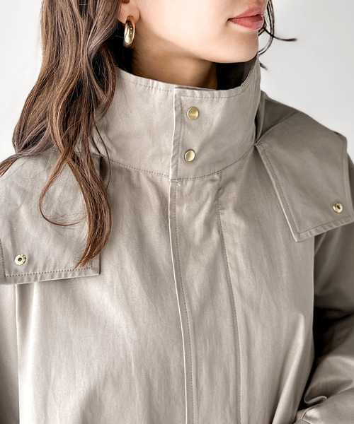 「classicalelf」 マウンテンパーカー MEDIUM アイボリー レディース_画像9