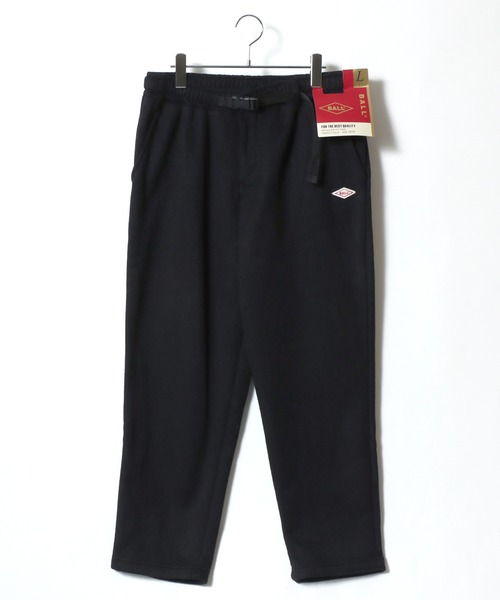 希少✨パーリーゲイツ ロゴ刺繍 ロゴワッペン ボア フリースパンツ ブラック BALL Watch（ボール ウォッチ） パンツ 2025AW BALL/ボール ニット