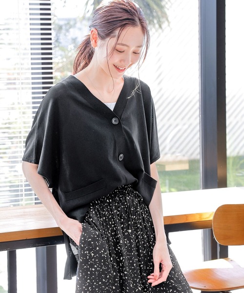 GLOBAL WORK（グローバルワーク） ニットベスト MEDIUM インディゴ