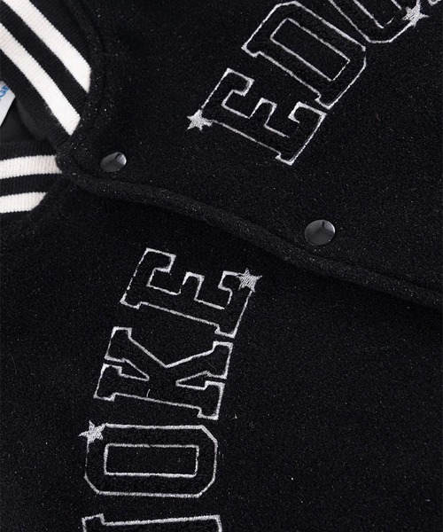 WOKE EDGE（ウォークエッジ） スタジャン Varsity Jacket メンズ