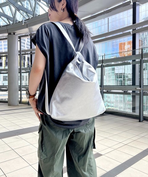 「Scrap Book」 リュック FREE グレー レディース_画像9