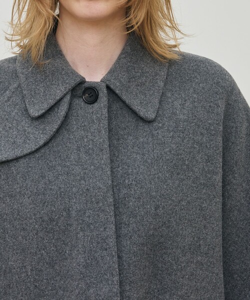 DES PRES（デプレ） ステンカラーコート コート ウールモッサ バル
