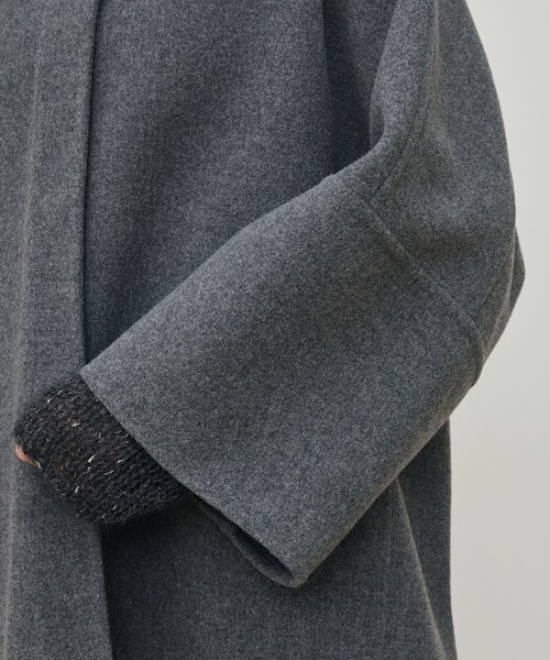 DES PRES（デプレ） ステンカラーコート コート ウールモッサ バル