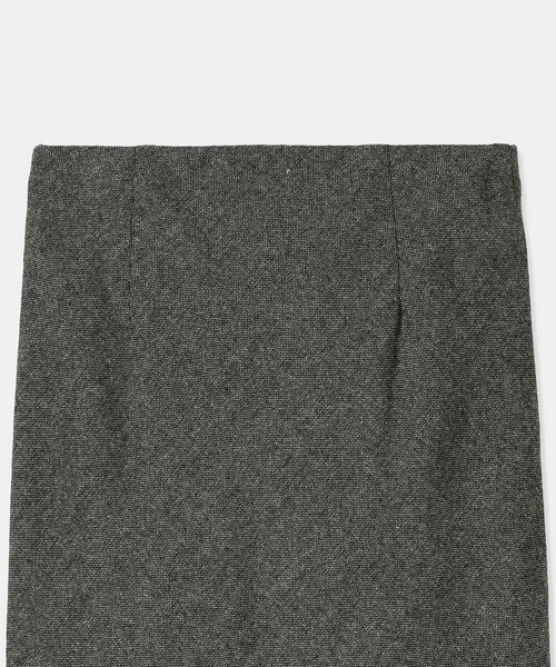 【新品タグ付】louren ツイードナロースカート チャコール　Mサイズ louren（ローレン） スカート 「louren/ローレン」tweed narrow skirt