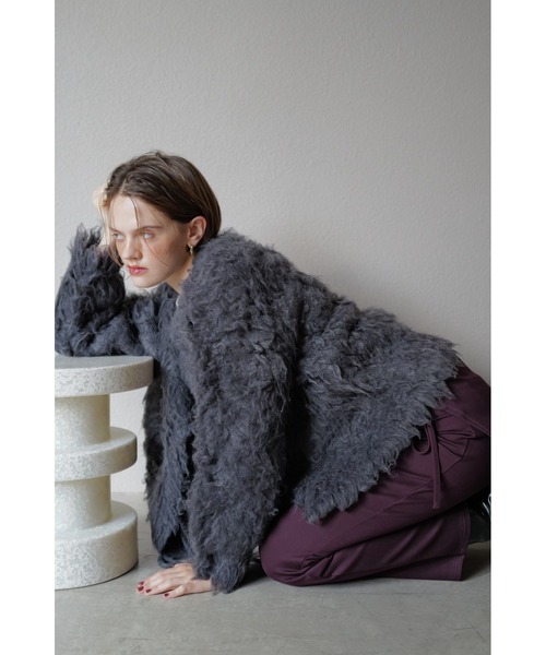 トランク　Fluffy Ribbon Cardigan TRUNC カーディガン Fluffy Ribbon Cardigan / フラッフィーリボン