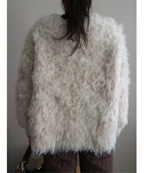 TRUNC カーディガン Fluffy Ribbon Cardigan / フラッフィーリボン