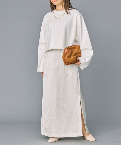 BABYLONE（バビロン） スウェットカットソー フリー オフホワイト