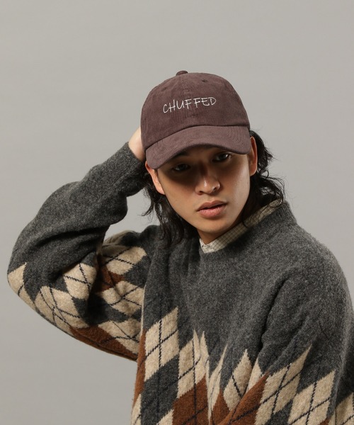 RAGEBLUE（レイジブルー） キャップ 帽子 EMBROIDERED CORDUROY CAP