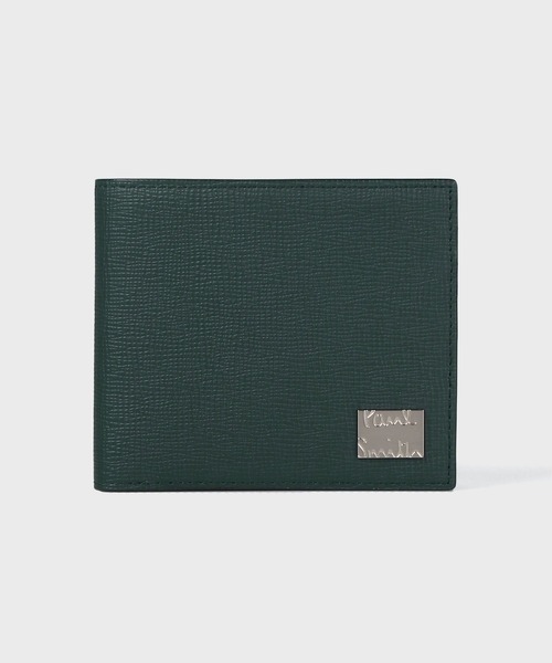 Paul Smith（ポール・スミス） 財布 メタルクロップドロゴ 2つ折り財布