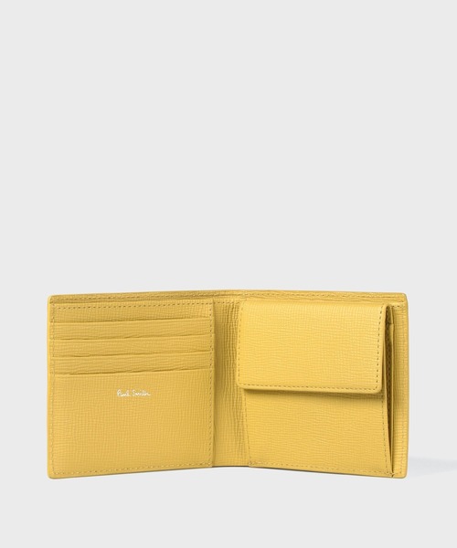 Paul Smith（ポール・スミス） 財布 メタルクロップドロゴ 2つ折り財布
