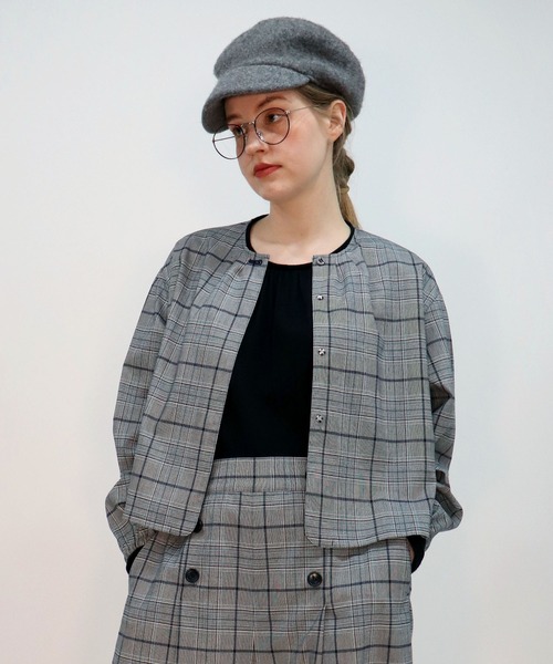 「haupia」 長袖ブラウス 38 グレー レディース_画像2