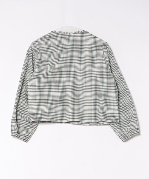 「haupia」 長袖ブラウス 38 グレー レディース_画像4