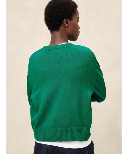 「BANANA REPUBLIC FACTORY STORE」 長袖ニット X-SMALL キャメル レディース_画像7