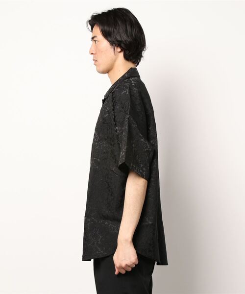 「semantic design」 「Beno」半袖シャツ MEDIUM ホワイト メンズ_画像3
