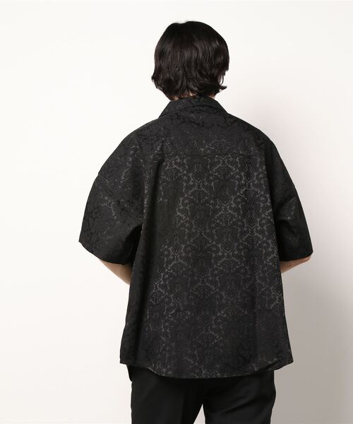 「semantic design」 「Beno」半袖シャツ MEDIUM ホワイト メンズ_画像4