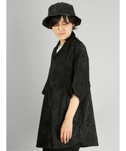 「semantic design」 「Beno」半袖シャツ MEDIUM ホワイト メンズ_画像9