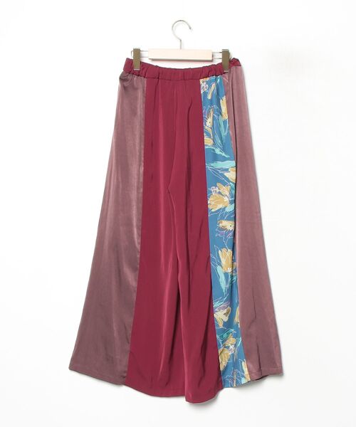 「loaf」 イージーパンツ ONE SIZE レッド レディース_画像2