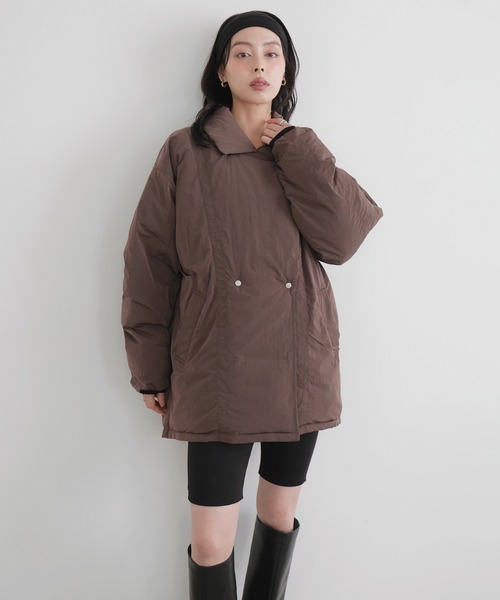 LIAN（リアン） ダウンコート ダウンジャケット タフタテーラード