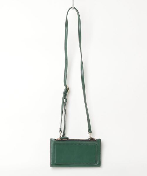 「MACKINTOSH PHILOSOPHY」 ワンポイントショルダーバッグ - グリーン レディース_画像2