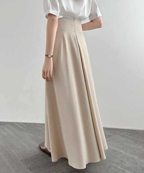 「ECLIN」 ロングスカート S ブラック レディース_画像5