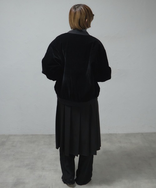 leimn ブルゾン アウター ベロアブルゾン レディース : ZOZOTOWN Yahoo