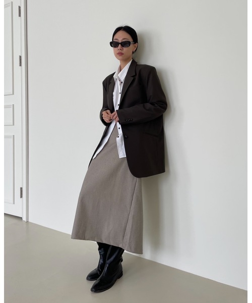 「Didot.showroom」 テーラードジャケット FREE ブラック レディース_画像3