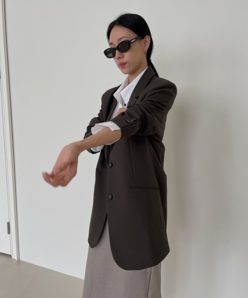 「Didot.showroom」 テーラードジャケット FREE ブラック レディース_画像9