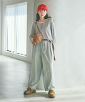 ワイドパンツ ジーンズ デニム デニムパンツ ...の詳細画像3