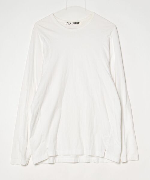 INSCRIRE（アンスクリア） 長袖カットソー - ホワイト レディース