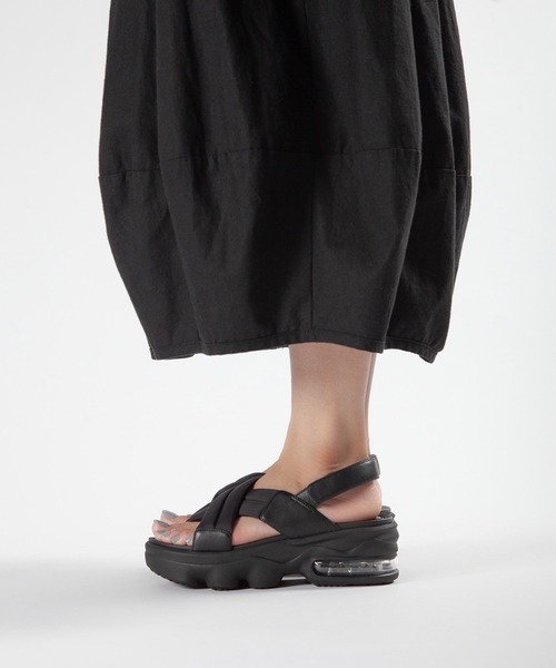 ALL BLACK（オールブラック） 厚底 スポーツサンダル サンダル 「厚底