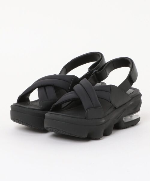 ALL BLACK（オールブラック） 厚底 スポーツサンダル サンダル 「厚底
