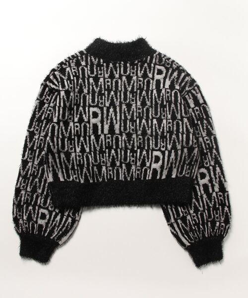 「MURUA」 長袖ニット FREE ブラック レディース_画像3