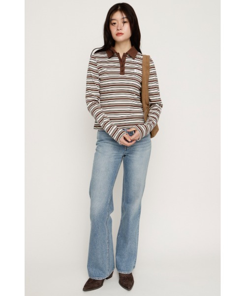 SLY（スライ） ジーンズ デニム デニムパンツ MICHIXSLY JW STRAIGHT