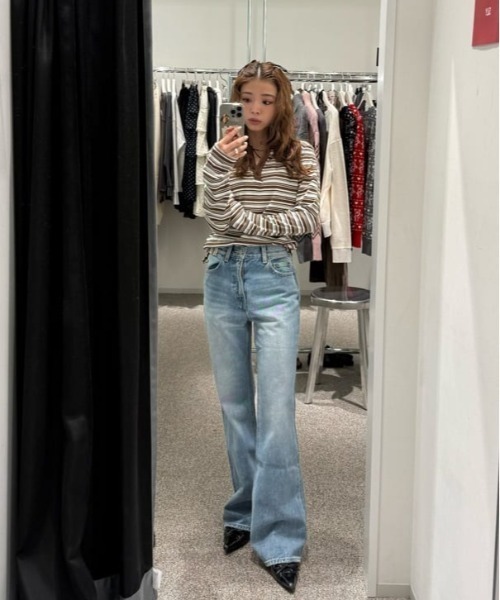 SLY（スライ） ジーンズ デニム デニムパンツ MICHIXSLY JW STRAIGHT