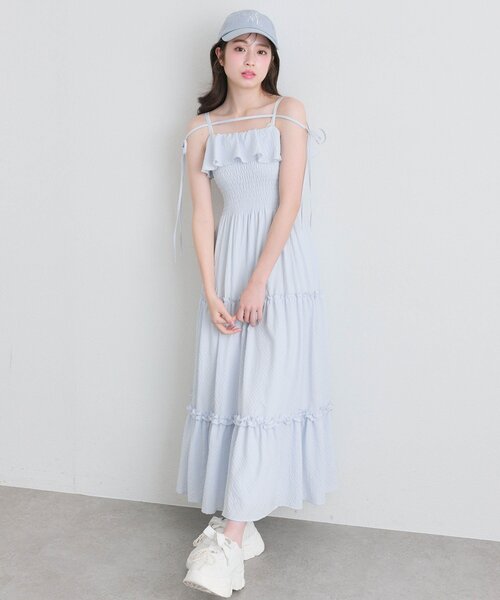 OLIVE des OLIVE（オリーブデオリーブ） ワンピース フリル