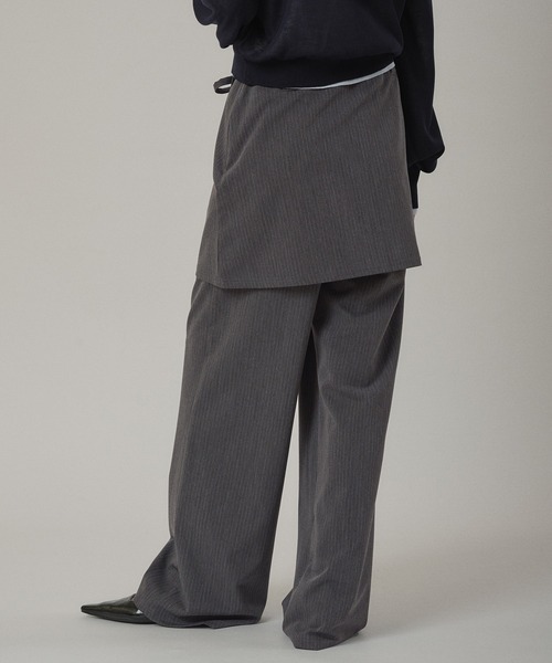 MUHET（ミュエータ） スラックス パンツ 「set item」skirt ＆ easy