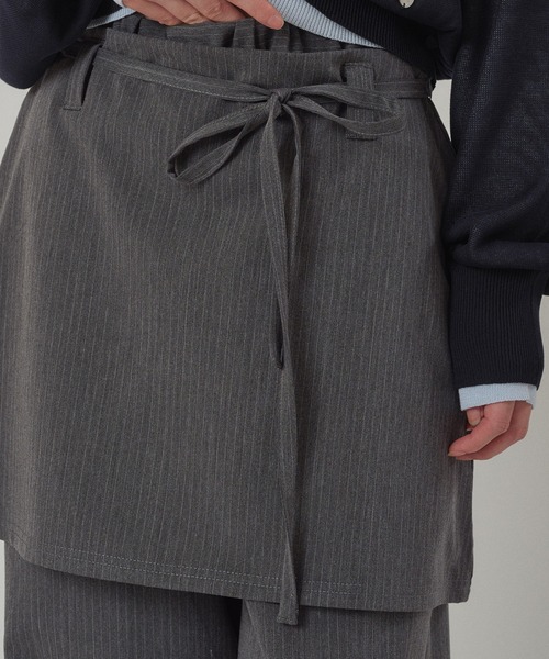MUHET（ミュエータ） スラックス パンツ 「set item」skirt ＆ easy