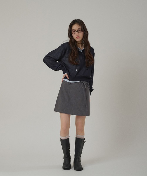 MUHET（ミュエータ） スラックス パンツ 「set item」skirt ＆ easy