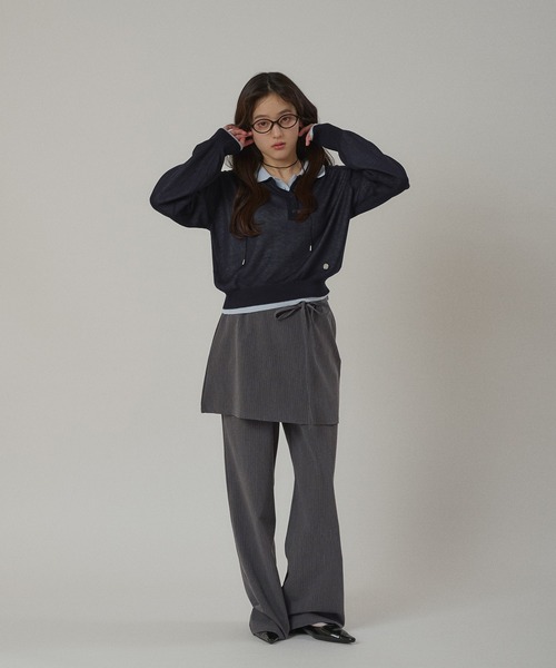 SVersace スカート　パンツ　セット MUHET（ミュエータ） スラックス パンツ 「set item」skirt ＆ easy