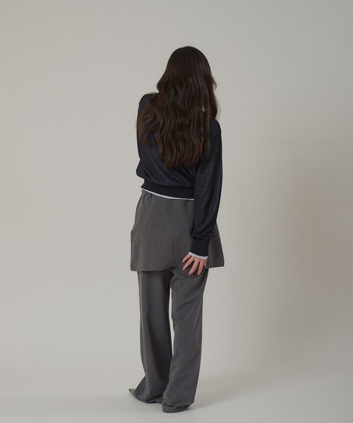 MUHET（ミュエータ） スラックス パンツ 「set item」skirt ＆ easy