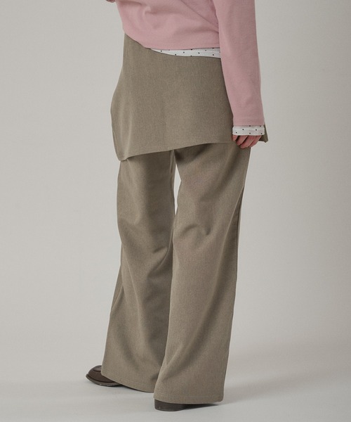 MUHET（ミュエータ） スラックス パンツ 「set item」skirt ＆ easy